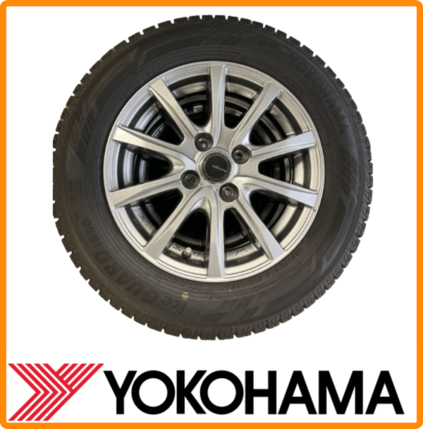 【2022年製】ヨコハマIG60 165/70R14 スタッドレスホイールセット スペイド用（新品）