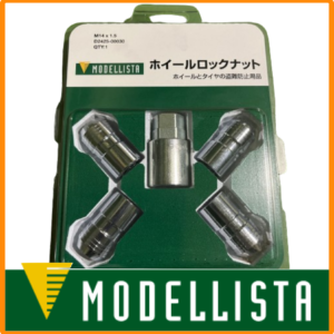【MODELLISTA】ホイールロックナット　M14 X 1.5 テーパーナット用
