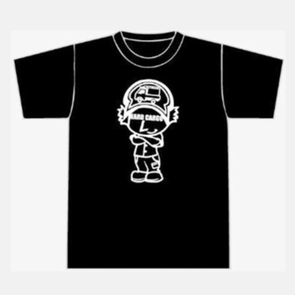 【Hard Cargo】Tシャツ ：キャラクター×ホワイト