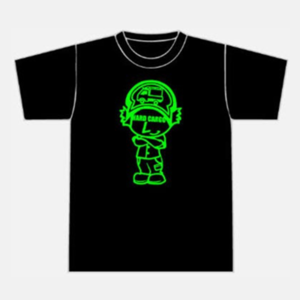 【Hard Cargo】Tシャツ ：キャラクター×グリーン